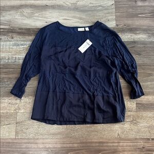 NWT Striped Romance 3/4 Top